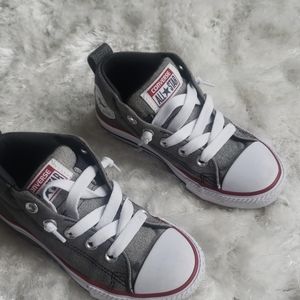 Like new. Gray Converse All Star 12.5